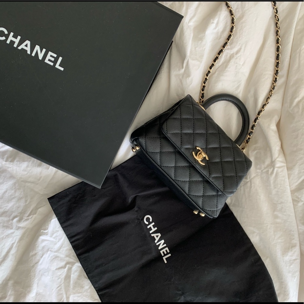 Authentic New Chanel Extra Mini Coco Handle - Picture 3 of 16